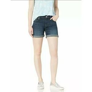 Lucky Brand Denim Mid Rise Roll Up Shorts